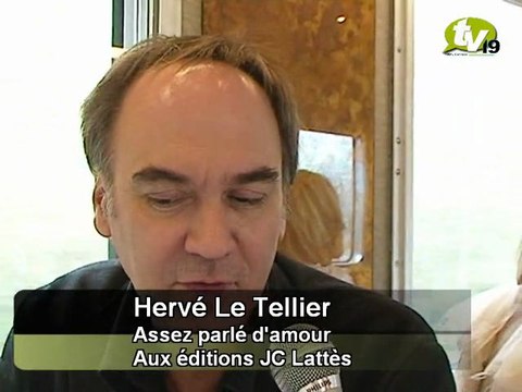 Hervé Le Tellier - 28 ème foire du livre de Brive