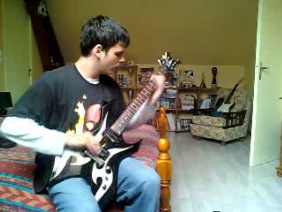 megadeth a la gratte