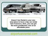 Best Medium of Tranportation : Van Rentals San Francisco