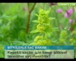 Kepekli saçlar için hangi bitkisel formüller uygulanabilir