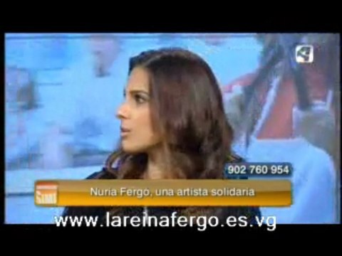 Nuria Fergó en Sin ir más lejos de Antena Aragón