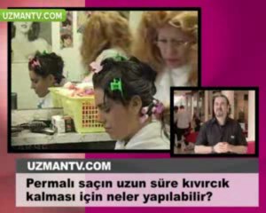 Permalı saçın uzun süre kıvırcık kalması için neler yapılabi