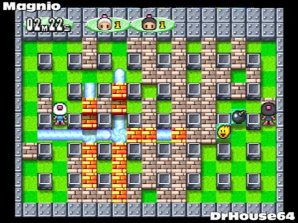 Jeu en réseau - Finale Bomberman64 Arcade Edition (N64)