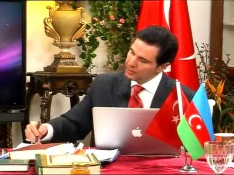 (8) RABBI FROMAN AND ADNAN OKTAR ON THE TV SHOW