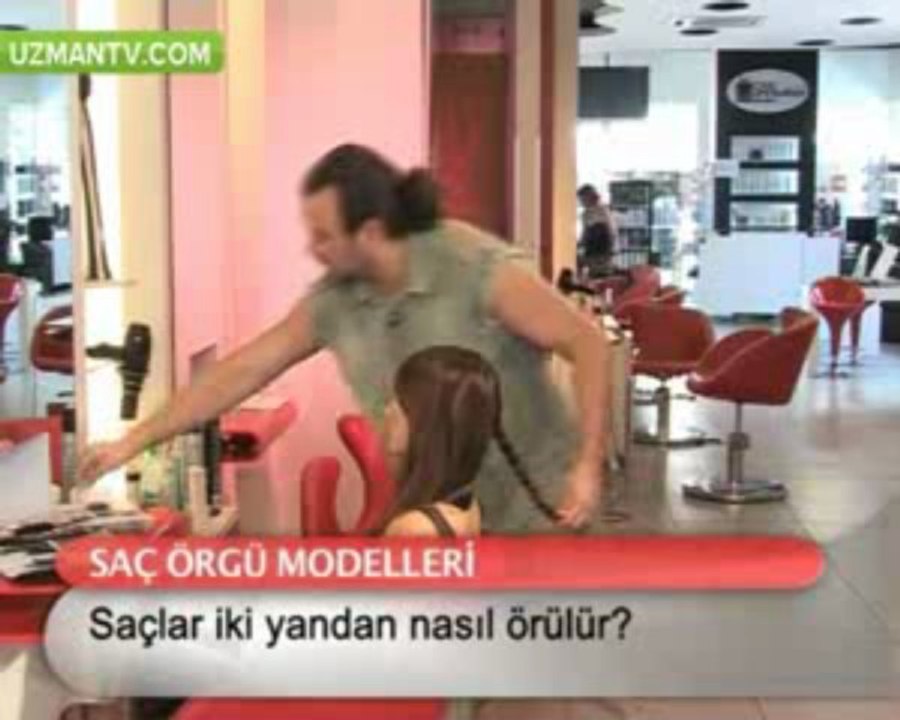 Saçlar iki yandan nasıl örülür