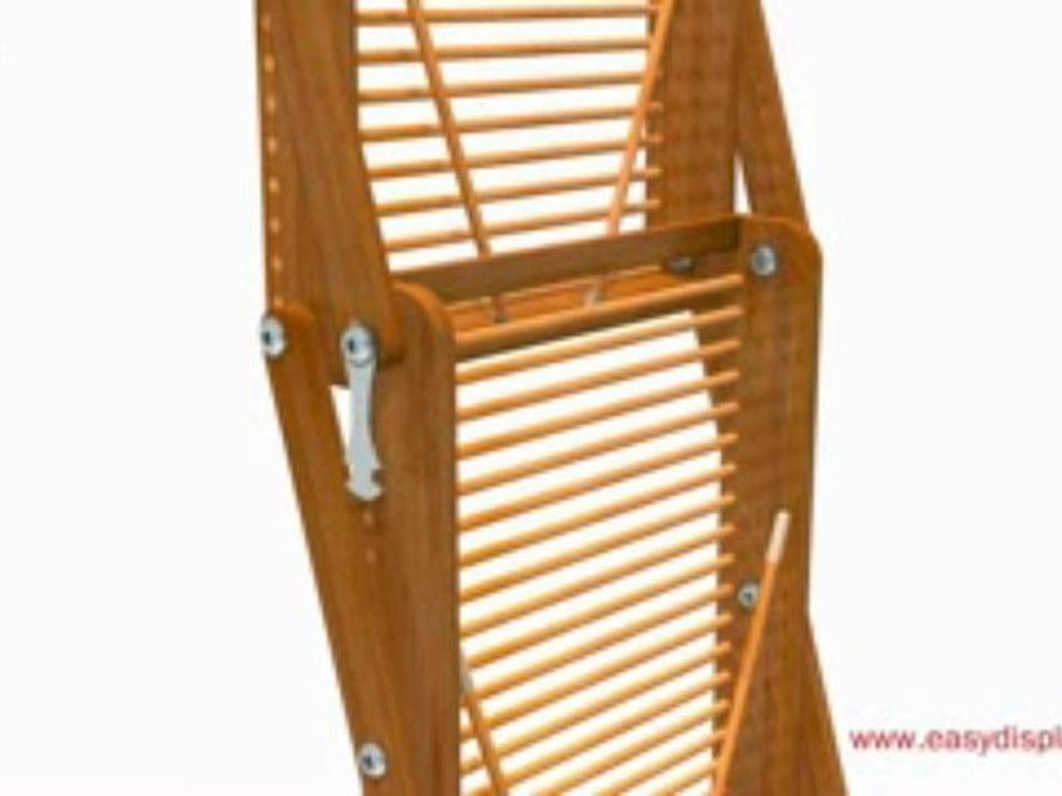 Messe roll up system Aachen bambus bamboo