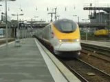 Arrivée d'un TGV Eurostar NOLD en gare de Lille Flandre