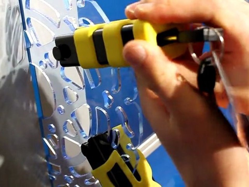 Antivol ABUS Granit Sledg 77 : Bloque-disque à glissière