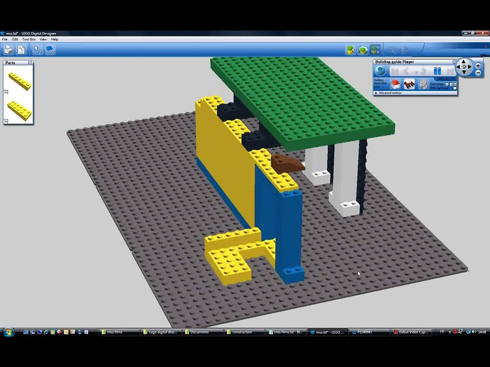 How to build a Lego galery (en bref)
