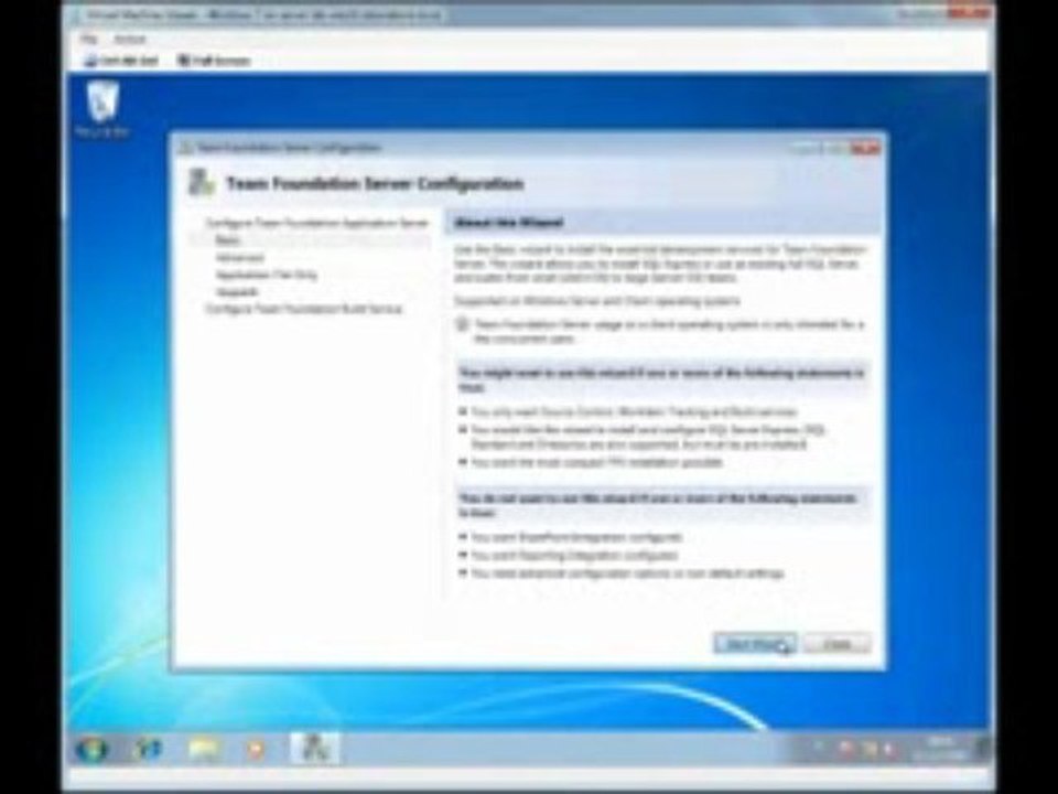 TFS Basic Installation