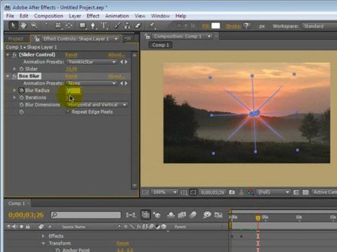 After Effects CS4 Essential Tutorial 1