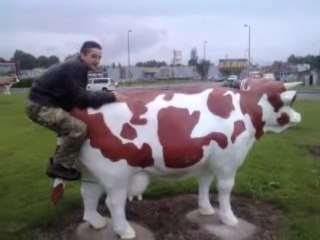 Loïc rond point aux vaches
