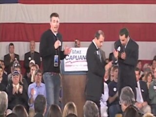 Chris Evans at the Open Mike Bash