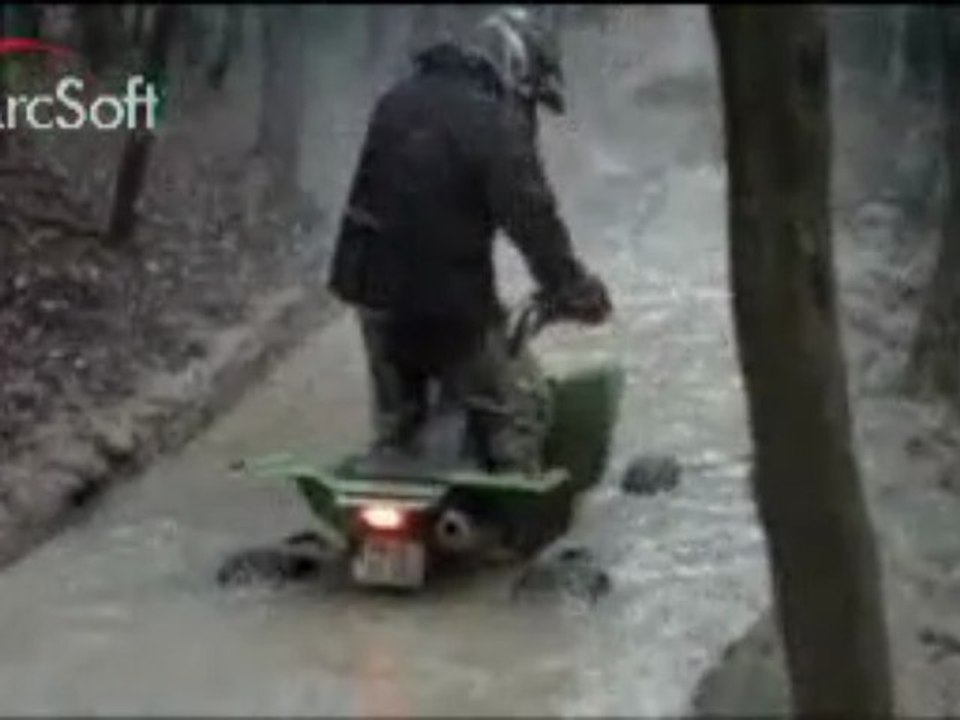 wave dans le bourbier en KFX 400