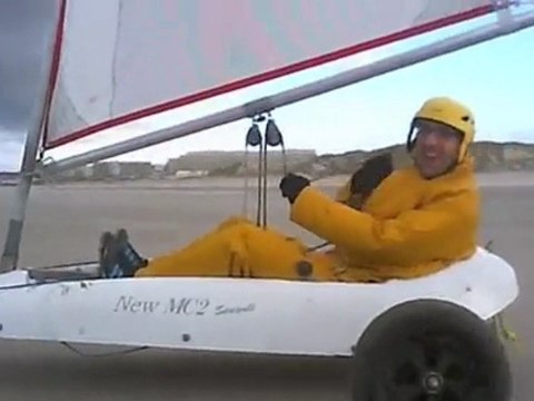 Char à voile à Merlimont