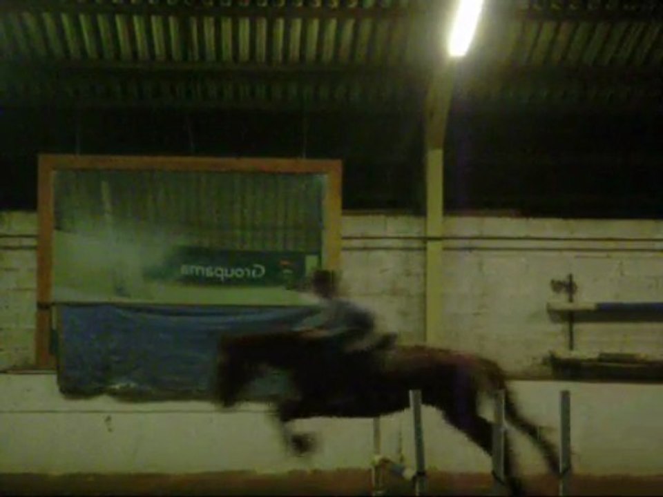 Saut dans le manège