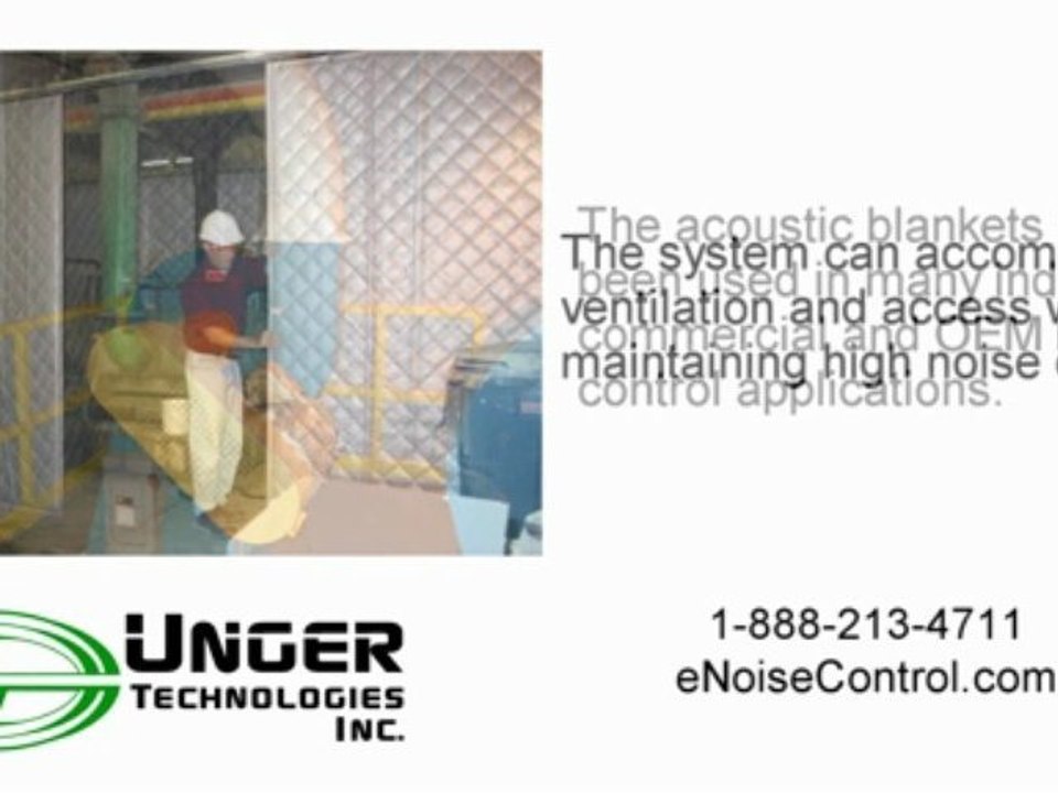 Sound Blankets, Sound Curtains - Industrial Noise Control