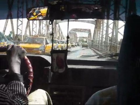 Saint Louis du Sénégal, le pont traversée Afrique