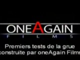 Tests de la grue créée par oneAgain films (oneAcrane)