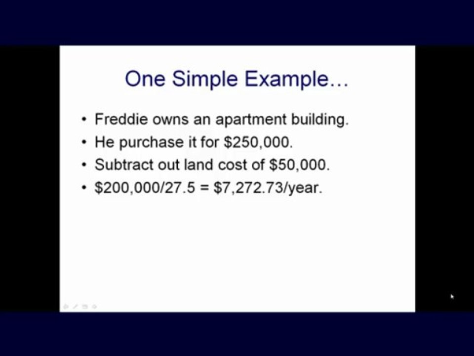 Depreciation For Real Estate Investors