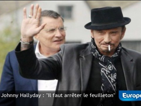 Johnny Hallyday dément être hospitalisé