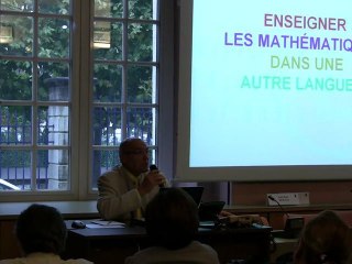 Conférence de Rémi Jost - Séminaire bilingue (1/4)