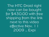 HTC Droid Eris Price with Contract