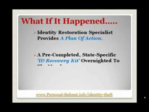 Identity Theft-Credit Card Theft Protection