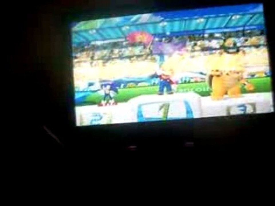 Mario et Sonic aux JO d'hiver - Saut à ski avec Mario