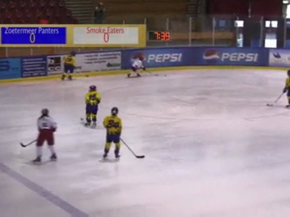 U12 Zoetermeer Panters geel vs Smoke Eaters Geleen 1st