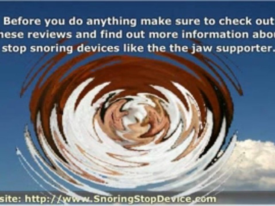 How To Stop Snoring Naturally