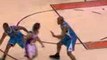 NBA Channing Frye throws a pass to Grant Hill. Hill finishes