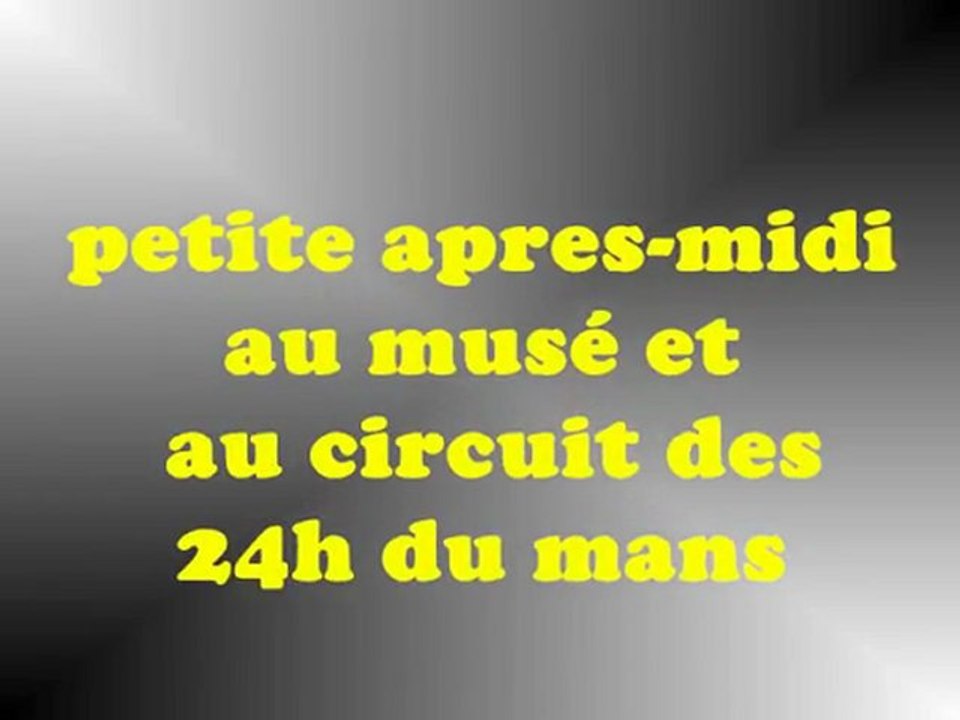 musé et circuit des 24heures du mans