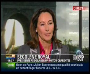 Le compliment d' Eric Besson à Ségolène Royal