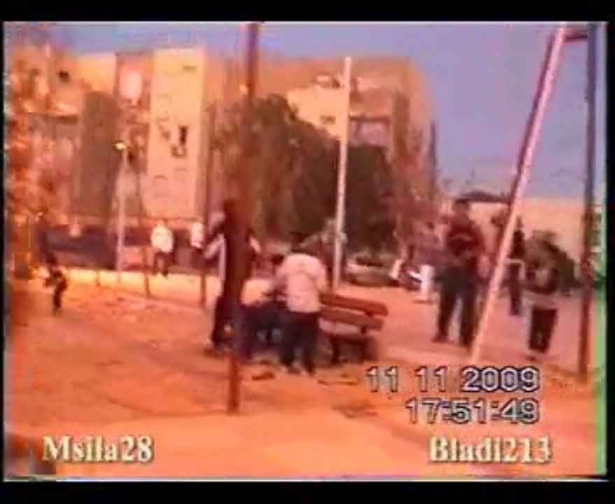 afrah fi msila algérie  Vs  egypte 14 november