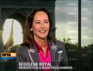 Ségolène Royal invitée de BFM le 12 Nov. 2009