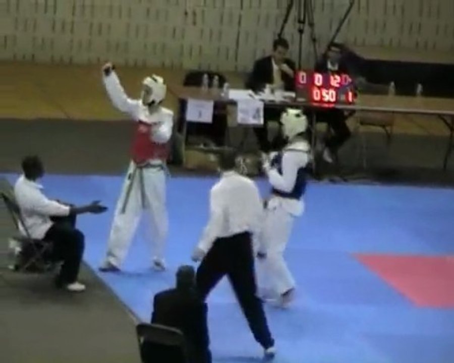 Final De Taekwon Do du 95 Ea Anthony en BLEU !!!!