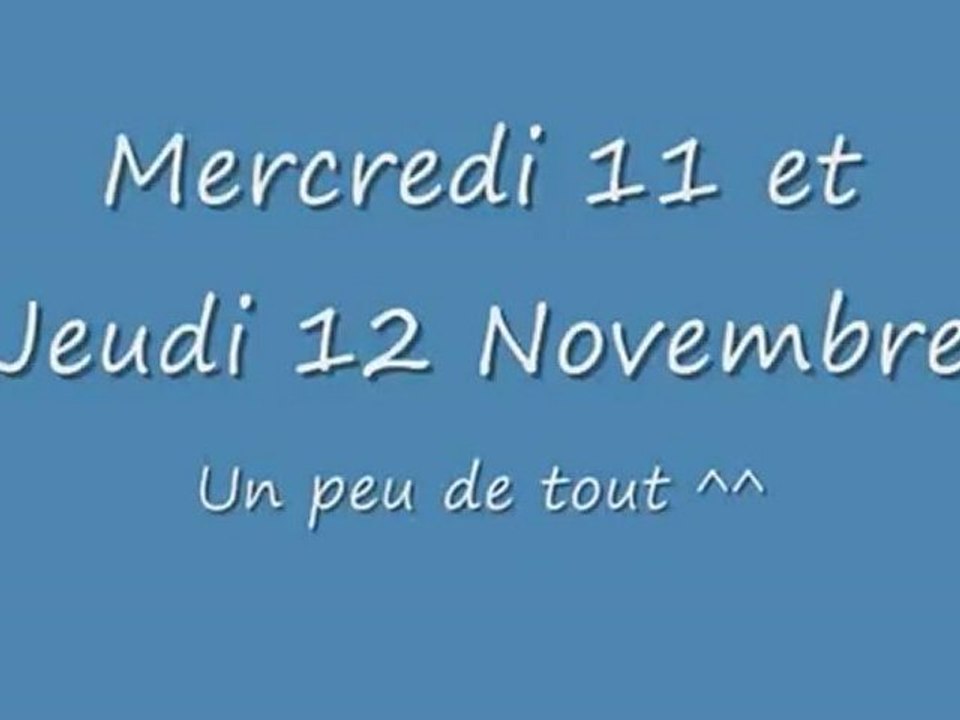 Lou' - 11 & 12 Nov. 2009