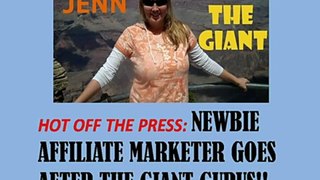 Newbie Internet Marketer Jenn and The GIANT Marketing Gurus