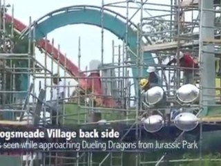 Nuevo: Wizarding World of Harry Potter construction