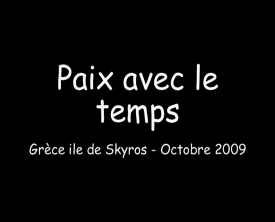 Géobiologie quantique et approche du temps en Grèce