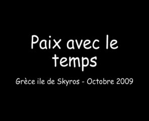 Géobiologie quantique et approche du temps en Grèce