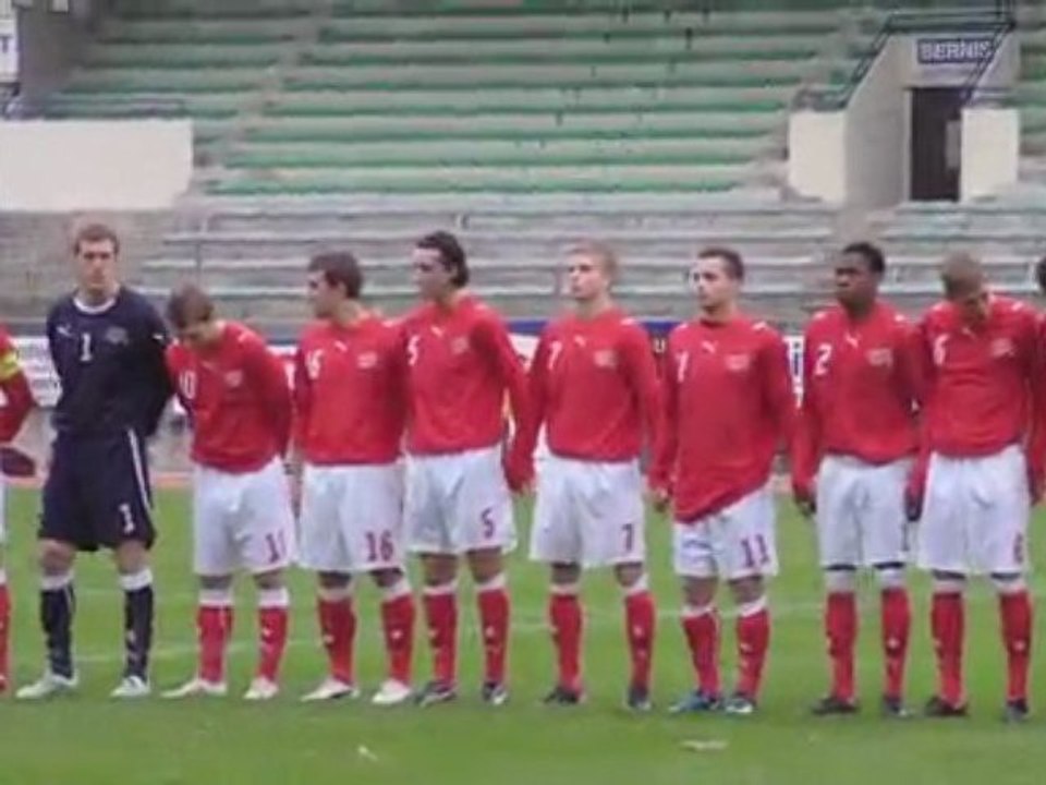 SUISSE VS GREECE LAFARGE FOOT AVENIR 2009
