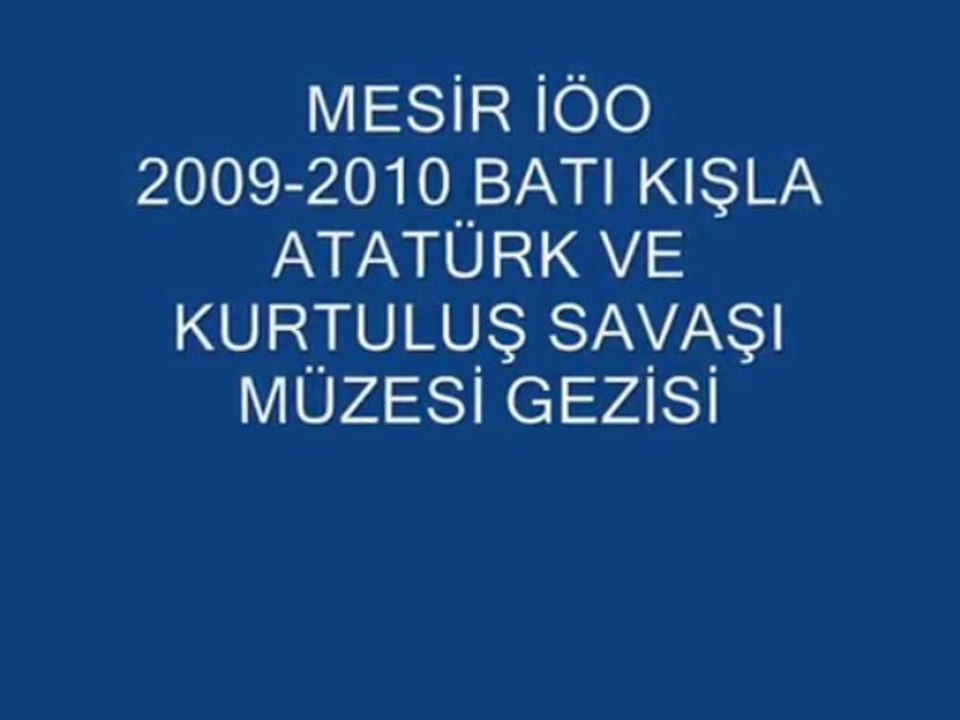 ATATÜRK VE KURTULUŞ SAVAŞI MÜZE GEZİMİZ