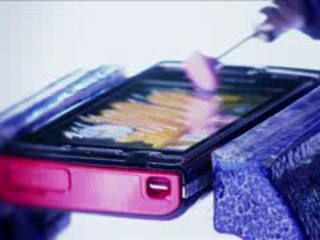 Samsung Omnia Lite - Screen Scratch Test