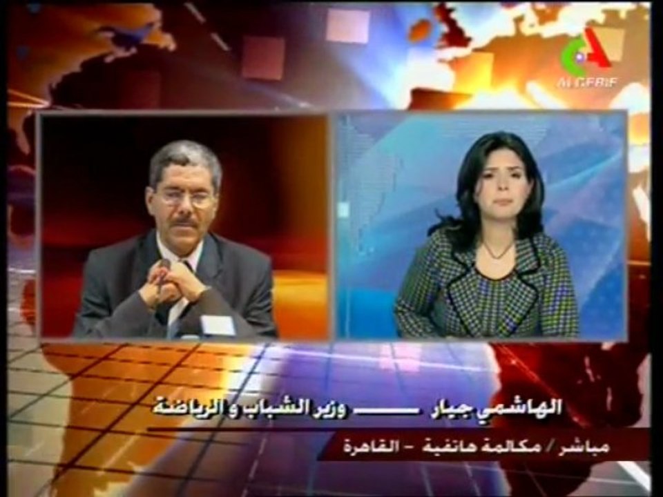 Les joueurs algeriens blessés au Caire canal algerie