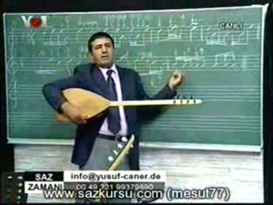 Yusuf Caner İle Bağlama Kursu '' Mavilim '' 4/6 ''
