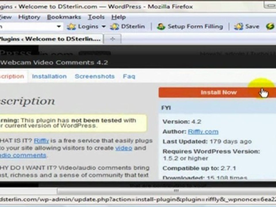 How to Install Video Commenting in Wordpress