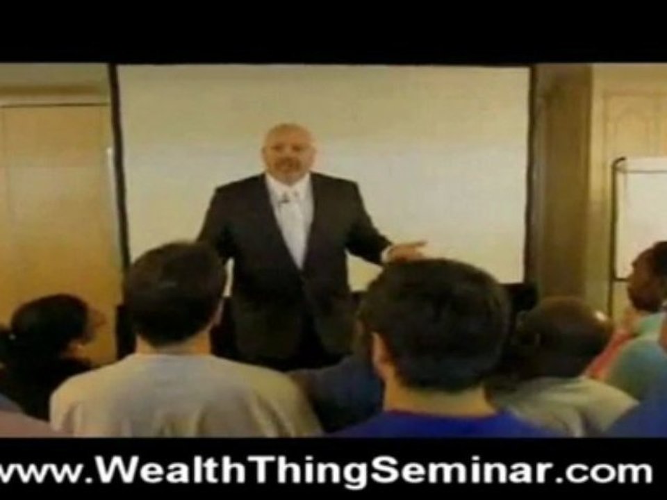 Wealth Thing Seminar London Teaser