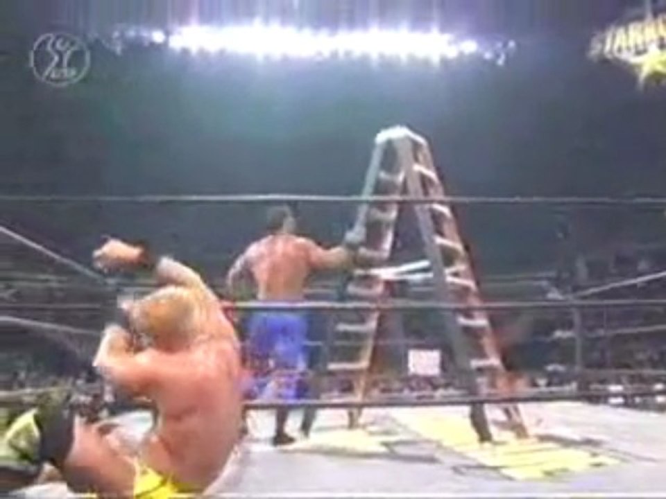 Chris Benoit vs Jeff Jarrett WCW Starrcade 12/19/1999 Ladder